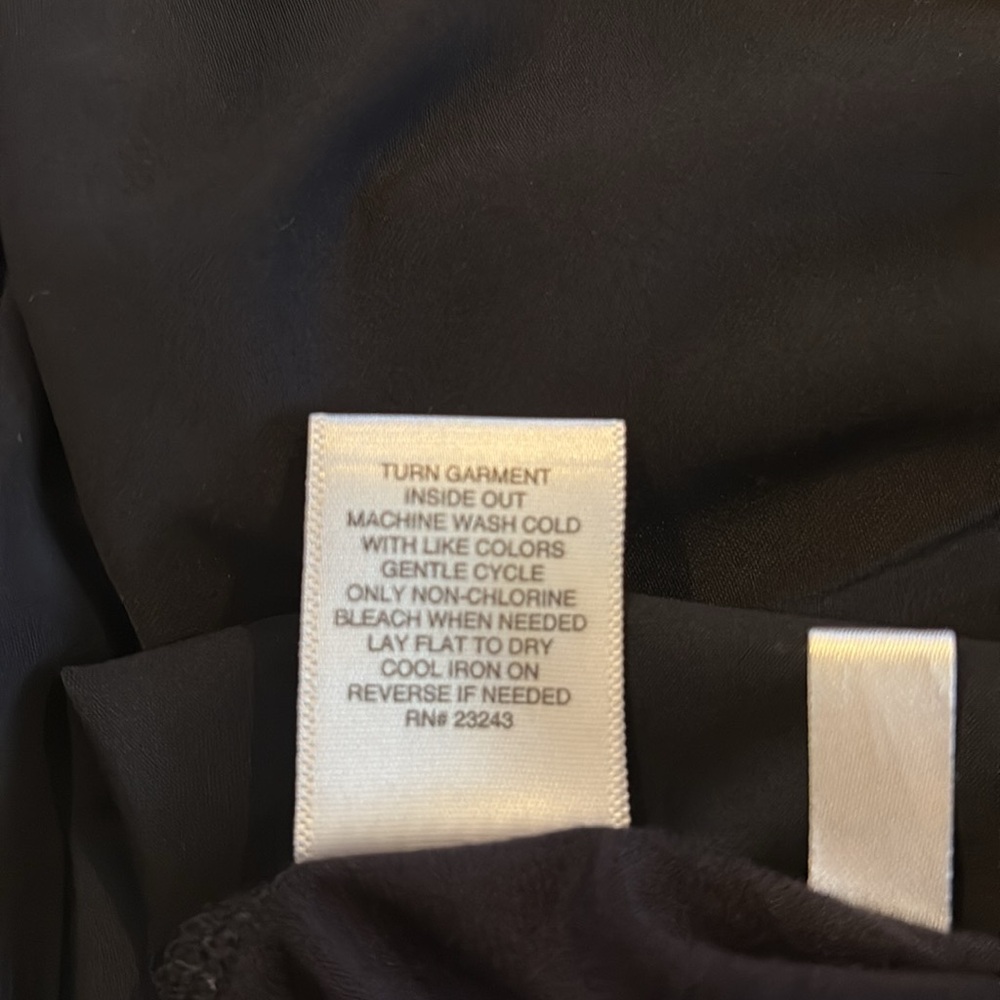 New York & Company Faux Leather Black Tank Top - Picture 9 of 9